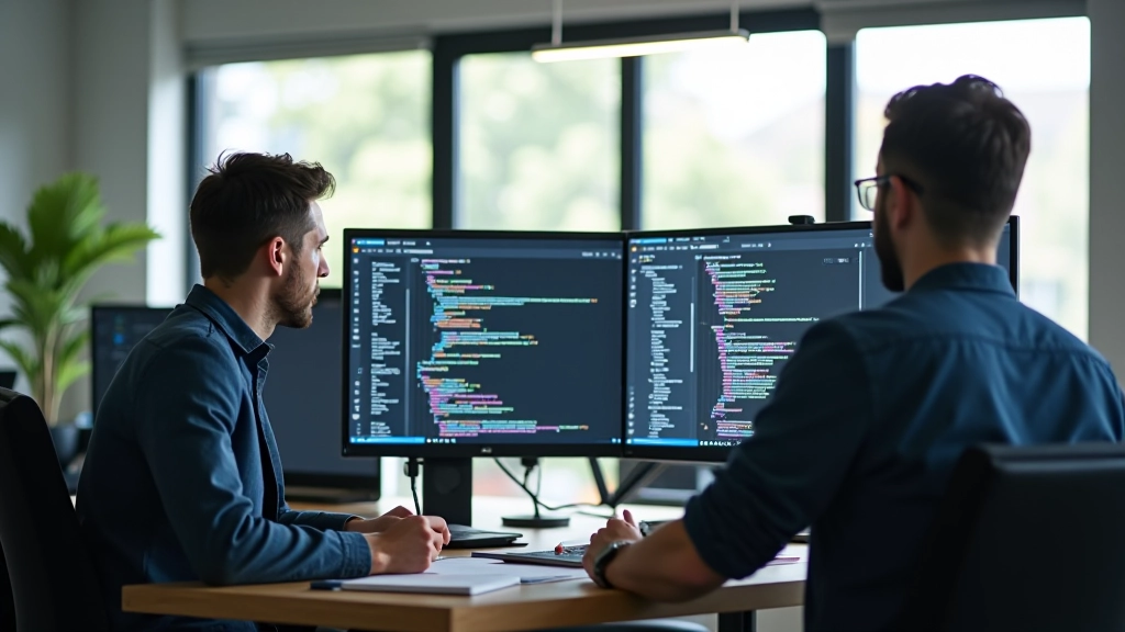 Designteam en developers werken samen aan design handoff proces